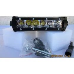 Barre 6 LEDs 30 Watts faisceau large