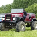 Rocky F73,78,98 de 05/1993+ 0-30mm - Amortisseur de direction AVANT SPORT Trail Master pour Daihatsu
