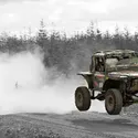 Commander XK, XH de 05 et + 0/20mm - Amortisseur de direction Trail Master ARRIERE CONFORT pour Jeep