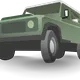Jeep Wrangler TJ 1996 Combat Kit +5cm